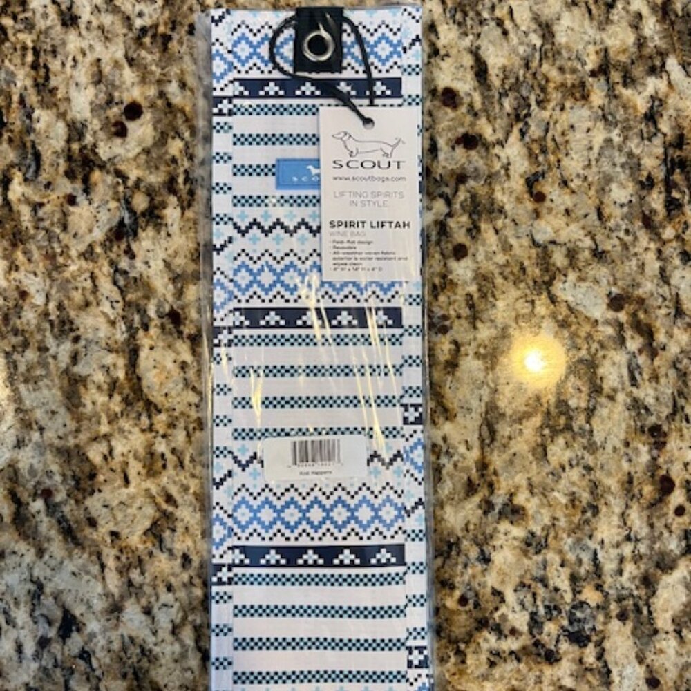 SCOUT - wine or bottle tote - NWT